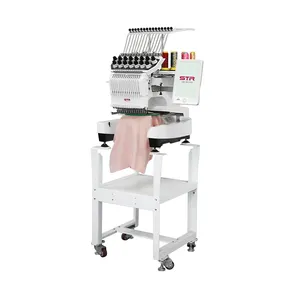 STR OCEAN computerized embroidery machine that utilize a vast library of digital designs, making it effortless to select and emb