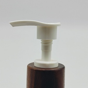 Pompe à lotion en bambou <span class=keywords><strong>exquise</strong></span> de 24mm de diamètre 24/410 couvercles à vis de bouchon de bouteille en plastique fermetures de bouteille - Product Image 4