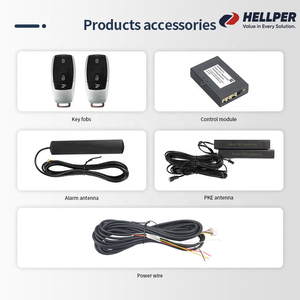 รีโมทสตาร์ทเครื่องยนต์แบบไร้กุญแจแบบพาสซีฟอัตโนมัติรีโมต DC 12V สำหรับสัญญาณเตือนรถอเนกประสงค์ใช้ได้กับพลังงานทุกชนิด - Product Image 3
