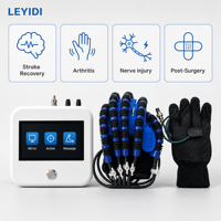 Main robotique exosquelette pour la rééducation post-AVC avec exercices personnalisables des doigts et suivi intelligent du progrès, marque LEYIDI, électrique