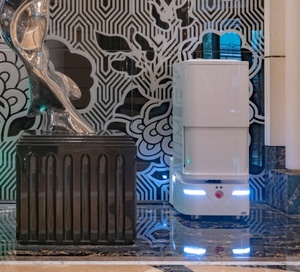 Tòa nhà văn phòng dịch vụ công cộng <span class=keywords><strong>robot</strong></span> giao hàng thương mại nhà máy Câu lạc bộ giam giữ <span class=keywords><strong>Robot</strong></span> thông minh cho Thẩm mỹ viện - Product Image 6