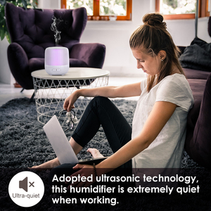 Mini <span class=keywords><strong>humidificador</strong></span> de aire portátil, difusor ultrasónico de aceites esenciales, <span class=keywords><strong>humidificador</strong></span> USB de escritorio <span class=keywords><strong>para</strong></span> dormitorio de bebé, viajes, oficina - Product Image 5