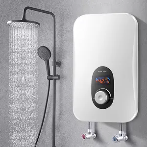 120V至240V 3.5kw 5.5kw壁挂式热水器高品质IPX4浴室瞬时电热水器