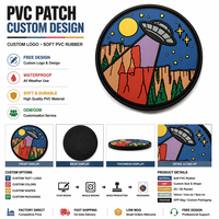 Patch en caoutchouc PVC souple 3D imperméable personnalisé avec logo en relief pour vêtements, sacs, chapeaux, vestes, fabricant OEM
