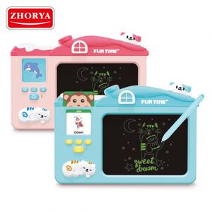 เครื่องการ์ดการศึกษาปฐมวัย 2 in 1 ยี่ห้อ Zhorya พร้อมฟังก์ชั่นพูดได้ บอร์ดวาดรูปภาษาอาหรับสำหรับเด็ก - Product Image 2