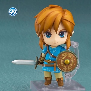 <span class=keywords><strong>Figurine</strong></span> articulée Legend of <span class=keywords><strong>Zelda</strong></span> Link Q Version Nendoroided Style 733 DX Deluxe Edition avec cheval en plastique - Product Image 2