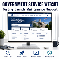 Diseño y Desarrollo de Sitios Web de Servicios Gubernamentales Personalizados con Directorio de Servicios, Formularios en Línea y Avisos Públicos