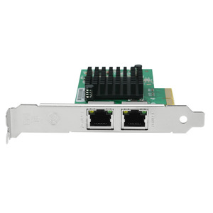 Tarjeta de Red Gigabit PCIe Interna de Doble Puerto, Adaptador Ethernet Intel I350-T2 para Servidor, en Stock I350-T2 - Product Image 2