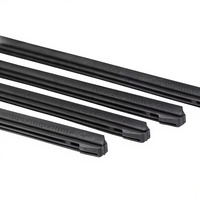 Escobilla Limpiaparabrisas de Goma Natural de 17 Pulgadas y 8 mm, Repuesto Híbrido para Vehículos Automáticos, para Mercedes-Benz, BMW, Octavia