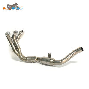 Tubo de escape de aleación de titanio de alto rendimiento MT09 2021 2022 tubo colector de escape de <span class=keywords><strong>Moto</strong></span> tubo silenciador de escape - Product Image 4