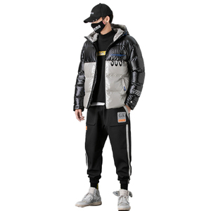 2020  man's winter suit wholesale 'man's <span class=keywords><strong>jacket</strong></span> padding sweat suits shiny <span class=keywords><strong>puffy</strong></span> <span class=keywords><strong>jacket</strong></span> - Product Image 6
