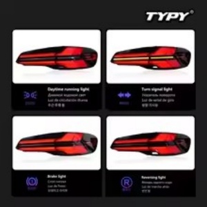 Accessoires automobiles TYPY, feux arrière pour BMW G05 2018-2023, feux arrière X5 LED, feux arrière DRL, clignotants dynamiques séquentiels - Product Image 3