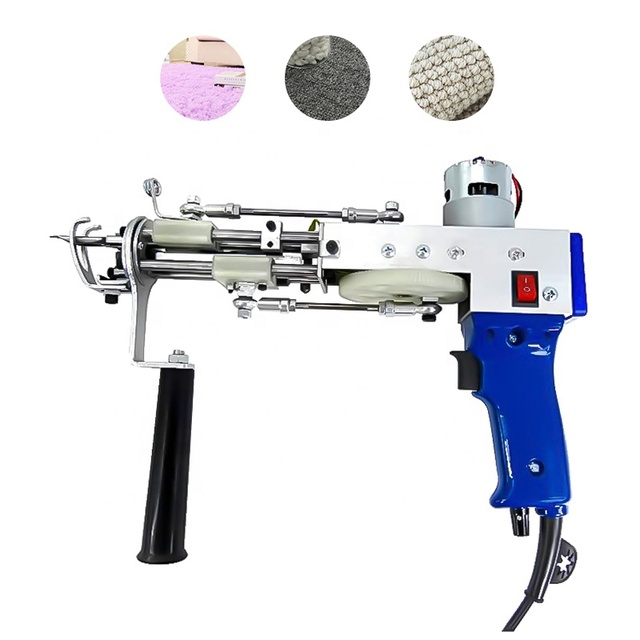 Cut and Loop Pile AK-1 AK-2 Loop 2 in 1 Rug Tufting Gun Carpet Weaving Machine