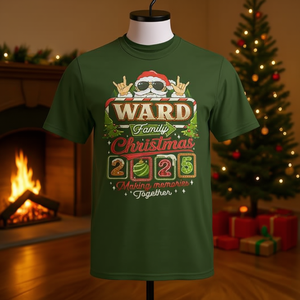 Camiseta familiar Ward para Navidad 2025: Creando recuerdos juntos - Product Image 3