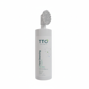 Espuma Limpiadora Facial Orgánica TTO Clinic 200ml con Ácido Hialurónico, Aceite de Árbol de Té y Ácido Salicílico para Piel Grasa - Hidratación Profunda - Product Image 2