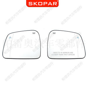 Cristal de Espejo Lateral para Jeep Grand Cherokee 68082635AB, Negro, ABS, Repuesto para Modelos 2011-2021 - Product Image 3