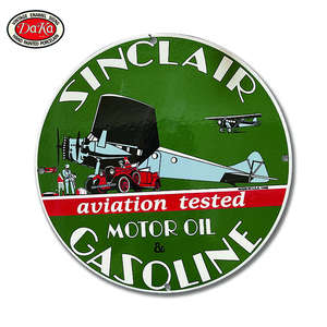 Panneaux en porcelaine émaillée <span class=keywords><strong>vintage</strong></span>, motif Pégase volant rouge, meilleures ventes en gros à prix réduit - Product Image 5