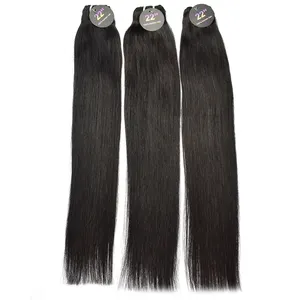 RXHAIR 40 Inch Wavy Indian Grade 15a Raw Silky Straight Virgin Hair 3 Bundles Human Hair Bulk By Kg By Bundles With Hd Closure