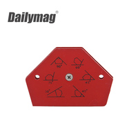 Ensemble de 4 supports de soudage magnétiques portables à angle de flèche de 9 lb pour fixation et positionnement de métaux