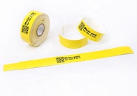 Pulseras Personalizadas Desechables Resistentes al Agua con Código QR, Pulseras Térmicas Directas, Pulseras de Papel Térmico para Eventos