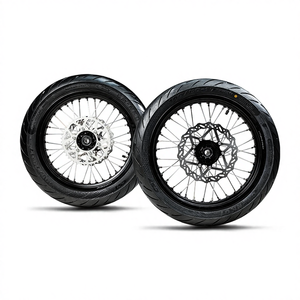Kit de roues MIANA Surron Ultra Bee avec pneus et disques de frein 17 pouces Supermoto fabriqué à Chongqing 2024 2025 2026 Pièces - Product Image 1