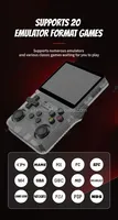 Nouvelle Console de Jeu Vidéo Rétro Portable R36S Système Linux 64 Go, Consoles de Jeux Portables Lecteur de Jeu R36S