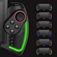 Manette de jeu rétractable sans fil Escoson PG-SW777 avec éclairage coloré en plastique pour / OLED