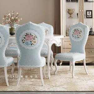 YongHo American Stretch personalizzato <span class=keywords><strong>elastico</strong></span> da pranzo schienale universale per matrimonio sedia cuscino per feste - Product Image 2