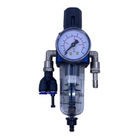 Régulateur de pression Wh-k0-1/8 pour usage industriel 0-10 bars, ensemble complet d'accessoires PLC industriels : capteurs / contacteurs / relais
