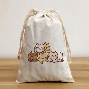 Cotton <b>Canvas</b> String <b>Backpack</b> Drawstring Organic Cotton Bag <b>Canvas</b> Drawstring <b>Backpack</b> - Product Image 6