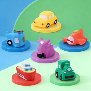 Jouet aquatique souple en caoutchouc pour enfants, véhicule de transport réaliste pour <span class=keywords><strong>le</strong></span> bain - Product Image 1