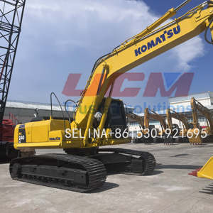 Excavadora sobre orugas Komatsu de segunda mano Original 100%, excavadora de 24 toneladas para motor KUBOTA para aplicaciones de construcción - Product Image 5