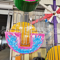 Mini grande roue avec 6 cabines pour enfants pour intérieur/extérieur pour les parcs d'attractions Manege