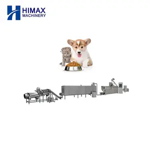 Discount High capacity Dry wet pet food pellet processing making extrusion machine dog food machine