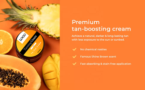 BLIW Low MOQ Etiqueta privada Bronceador de bronceado Crema solar <span class=keywords><strong>Acelerador</strong></span> Premium natural para el cuerpo Sabor a sandía y melocotón - Product Image 6