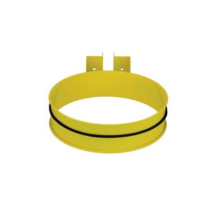 ถังขยะพลาสติกแบบติดผนังกลางแจ้งแบบ Tondo ประสิทธิภาพสูงติดตั้งง่ายด้วยสายพานยืดหยุ่นและเคลือบผงโพลีเอสเตอร์ - Product Image 1