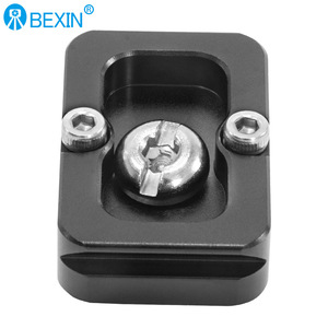 Bexin Pu25 Quick Release Plate 38x25mm Aluminum Alloy For Digital Camera <b>Tripod</b> Mount Portable Design - Product Image 2
