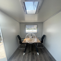 Bureaux de chantier modulaires en acier moderne, légers et résistants aux intempéries pour les chantiers et les conditions difficiles
