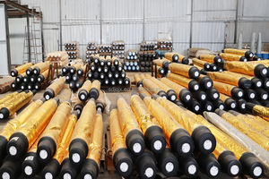 Bagger teile JCB Hydraulischer Stein hammer brecher 68mm Stumpfer Meißel 135mm 140mm Keil typ Werkzeug baumaschinen teile - Product Image 5