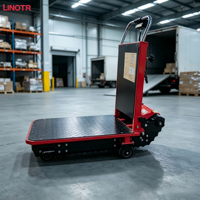 Chariot monte-escalier électrique 400 kg, chariot de manutention portable pour livraison de marchandises en entrepôt, cadre personnalisé OEM