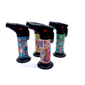 Factory Directly Design Big Size <strong>Torch</strong> Lighter Cigar Smoking Isqueiro Plastic <strong>Torch</strong> Gas Lighter - Product Image 5