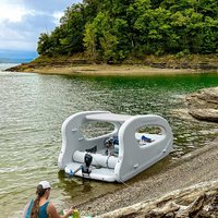 Nouvelle annonce : Bateau flottant électrique gonflable à deux étages Havospark HS-IB, capacité supérieure à 500 kg, plus de 10 passagers, autonomie de la batterie de 8 à 10 heures
