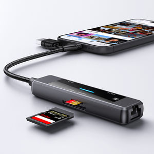 ฮับแปลงพอร์ต Type-C คุณภาพสูง 5 in 1 และแท่นเชื่อมต่อ Type-C แบบขยายพอร์ต, ฮับแปลงพอร์ต USB 5 in <span class=keywords><strong>2</strong></span> สำหรับแล็ปท็อป - Product Image 4