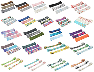 Custom Logo Printed Fabric Resistance <strong>Bands</strong> <strong>for</strong> <strong>Hip</strong> Circle &amp; Booty Workout Light Strength Resistance Loop <strong>for</strong> Gym Yoga <strong>Exercise</strong> - Product Image 5