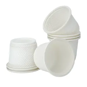 5oz 140ml Corn Starch Cup Disposable Eco Friendly Biodegradable Cornstarch Cup For Dinner Party Coffee Cup