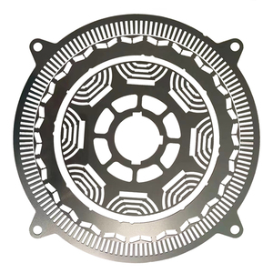 Noyau de stator et de rotor en tôle d'acier au silicium 0,2-0,65 mm, laminé à froid, coupé, pour pièces de moteur électrique - Product Image 1