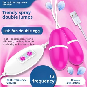 USB tốc độ kép 10 tốc độ g-spot Vibrator dành cho người lớn quan hệ tình dục đồ chơi Silicone masturbator cho phụ nữ - Product Image 5
