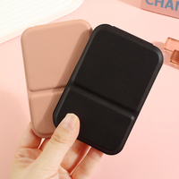 Mini miroir de maquillage pliable Portable petit Pocke minimaliste bureau personnalisé personnalisé cosmétique vanité beauté miroir outils