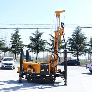 water digging machine pneumatic well drilling 200m depth water drilling rig