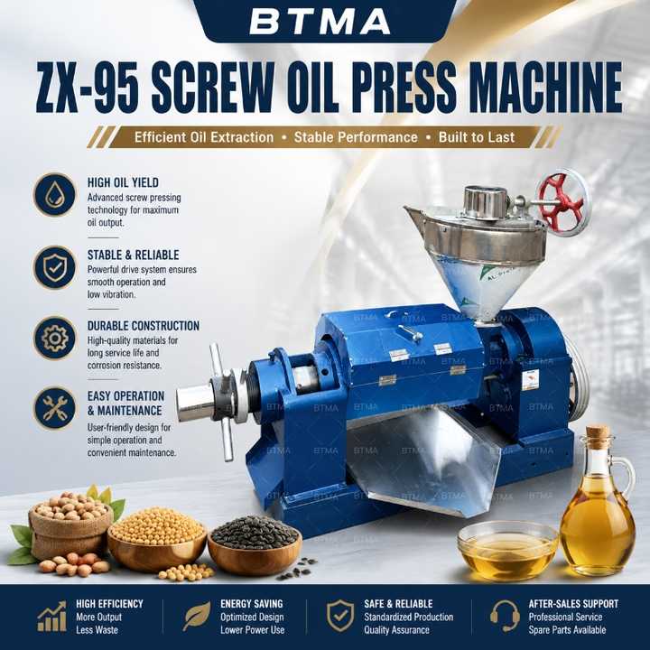 JUZU A.K.A. MOOCHYOLIVE OIL 新品未使用送料込み High Output ZX-95 Oil Expeller Machine for Efficient Oil Making